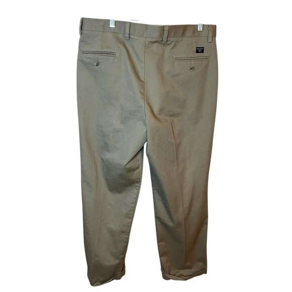 Dockers Khaki Pants Lot 3 Mens 36x30 Classic Relaxed Pleated Flat Front - Picture 14 of 16